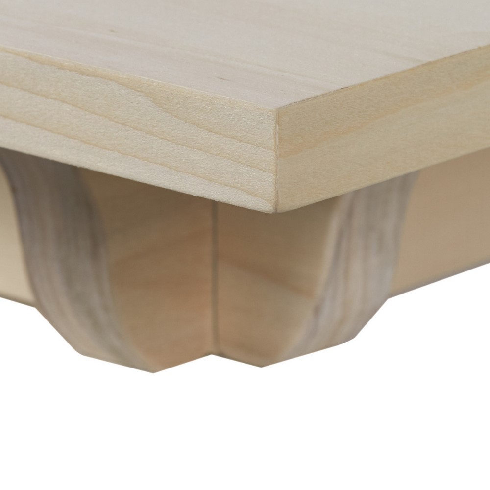 Cappa classica LEILA C/CAPITELLI 90 legno Frassino grezzo motore B52